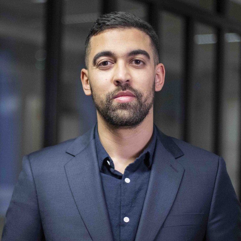 Brahim Hassine, editor of Pschiiit, in Paris